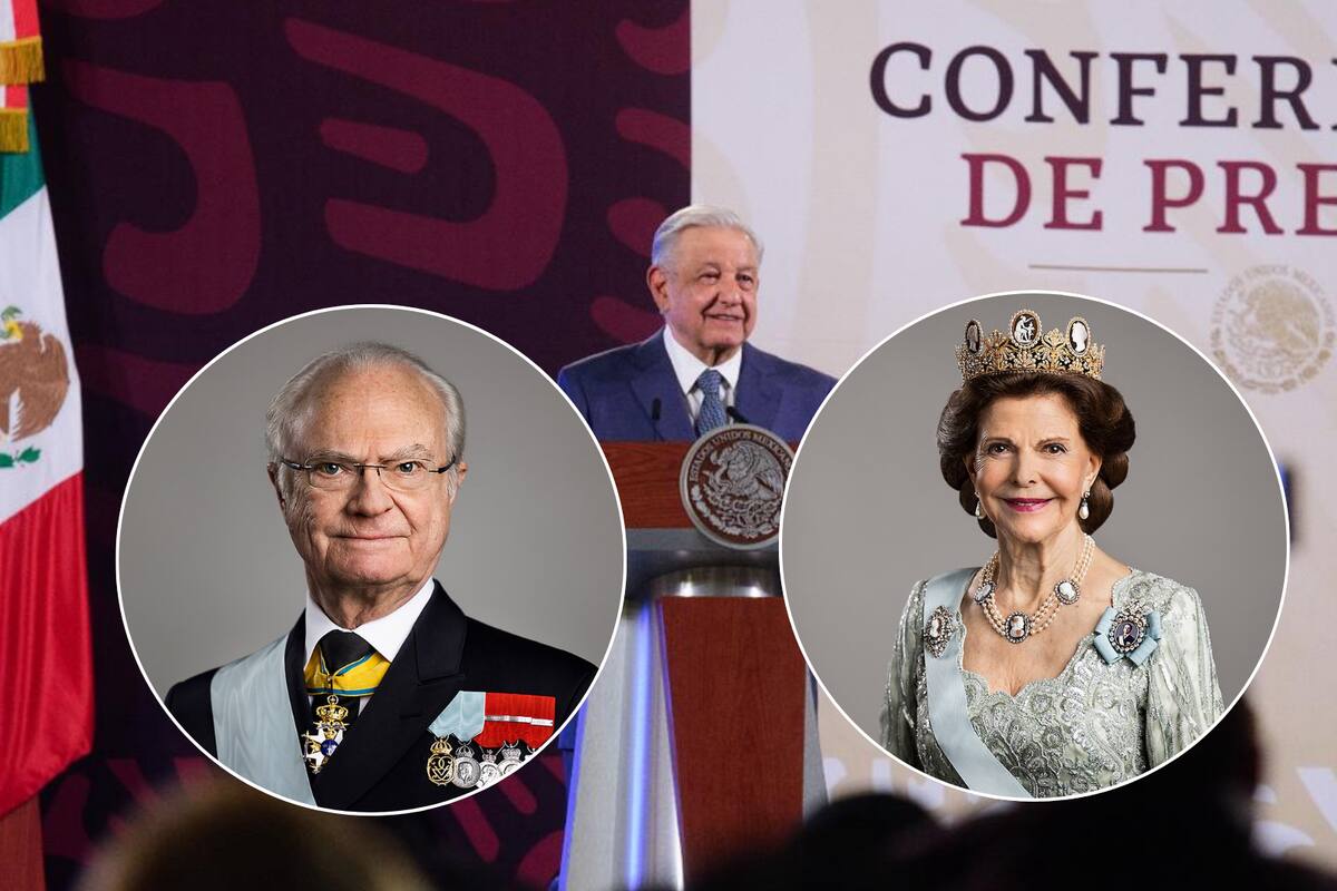 Reyes de Suecia visitarán México en marzo por invitación de AMLO