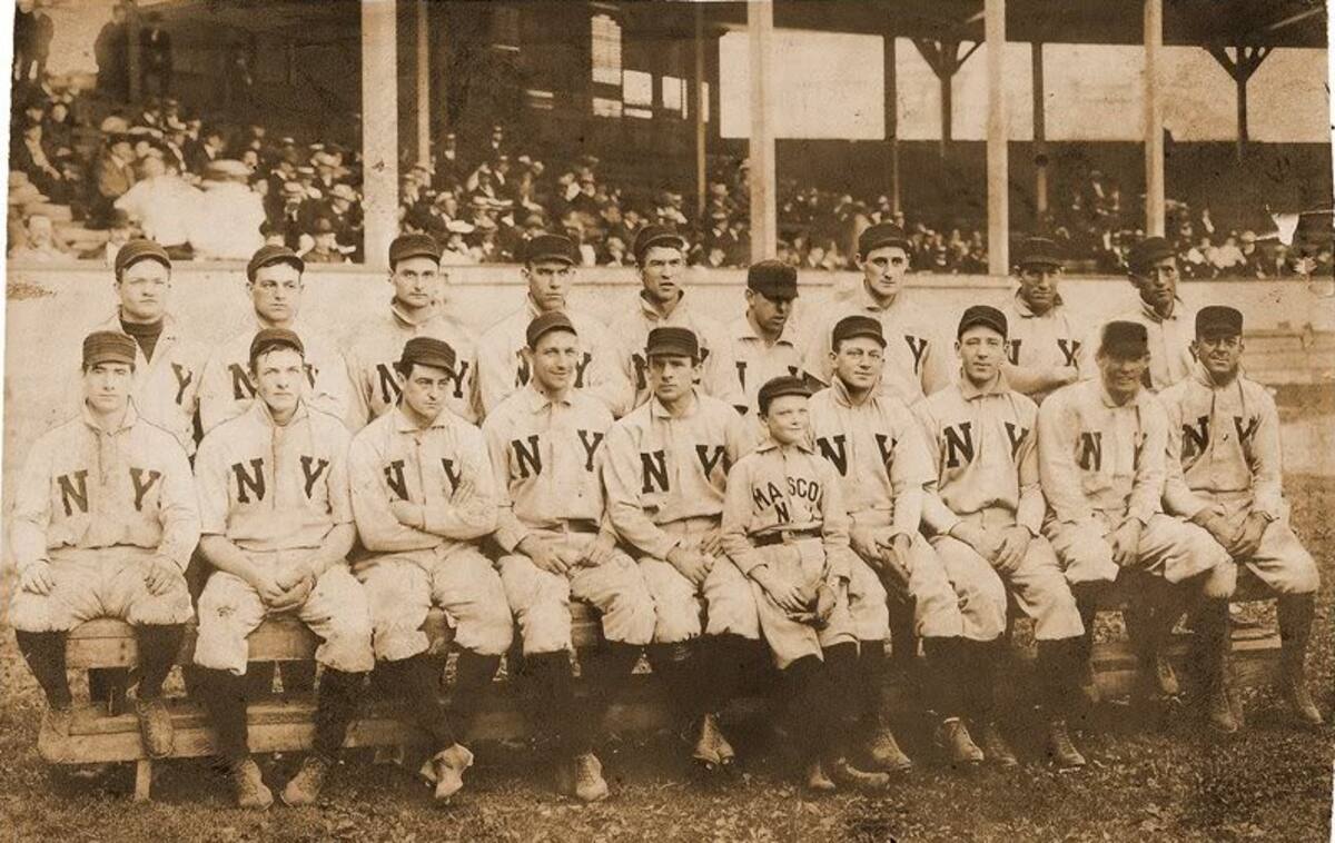 Giants de Nueva York, 1905. Foto: Wikipedia