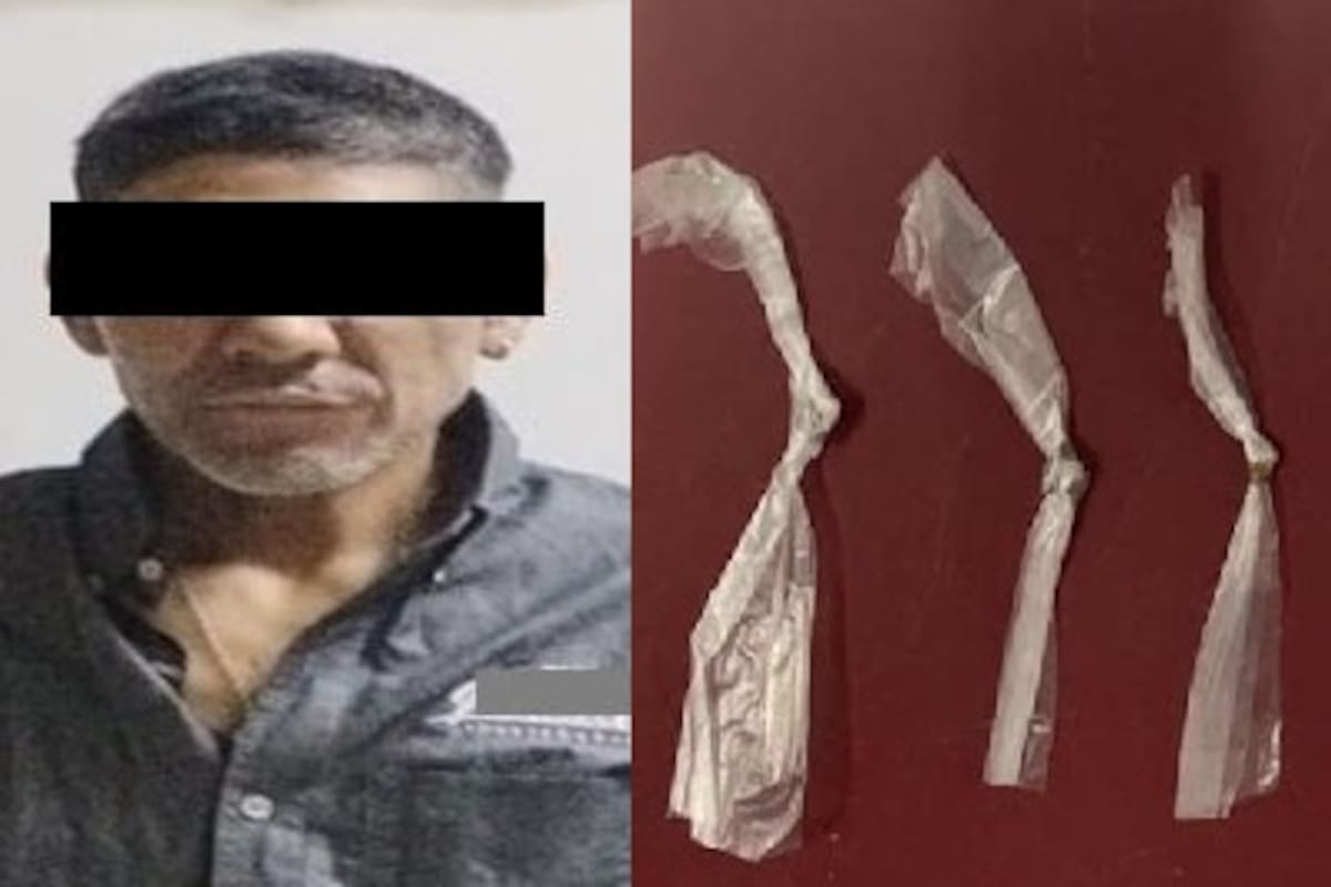 Sorprenden a hombre con droga durante patrullaje en SLRC