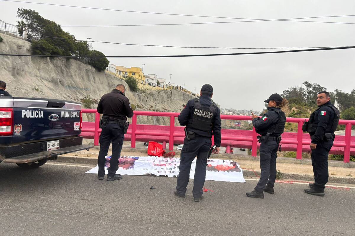 Retiran ‘narcomanta’ con amenazas para evento musical en Tijuana