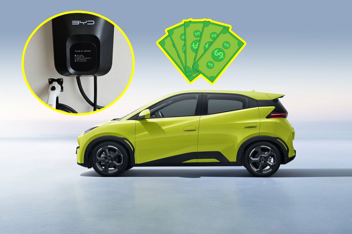 Dolphin Mini de BYD ¿cuánto tarda y cuánto me cuesta cargarlo?