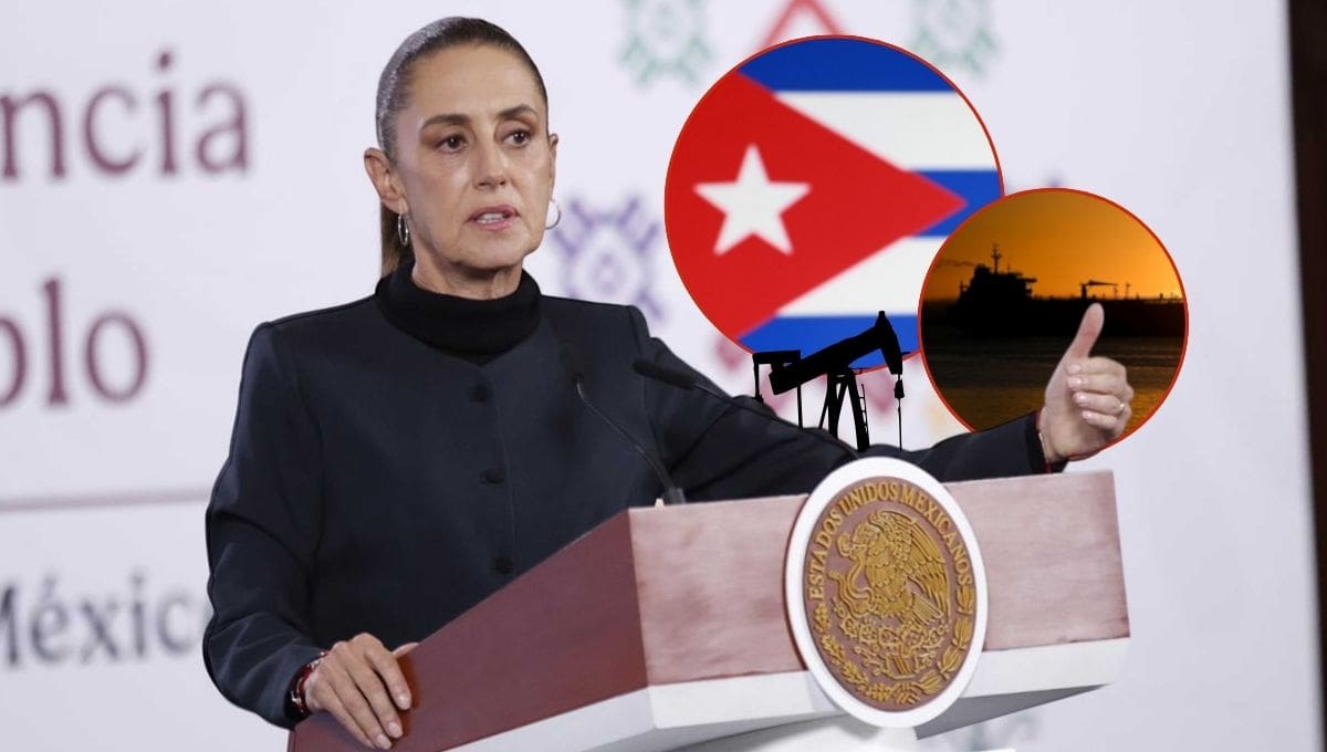 Sheinbaum confirmó que México continuará enviando petróleo y apoyo humanitario a Cuba, en medio de la crisis energética tras el corte de suministros desde Venezuela y la presión de Estados Unidos.