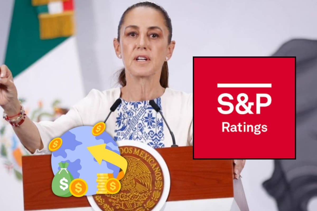 Sheinbaum rechaza perspectiva negativa de S&P sobre México, Pemex y CFE y asegura que la calificadora “se equivocó”