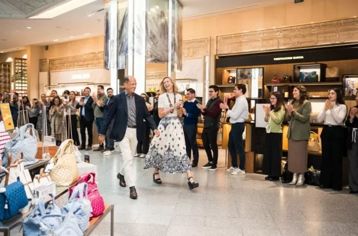 La despedida a Juan Carlos Escribano, CEO del Palacio de Hierro. | Crédito: LinkedIn Palacio de Hierro