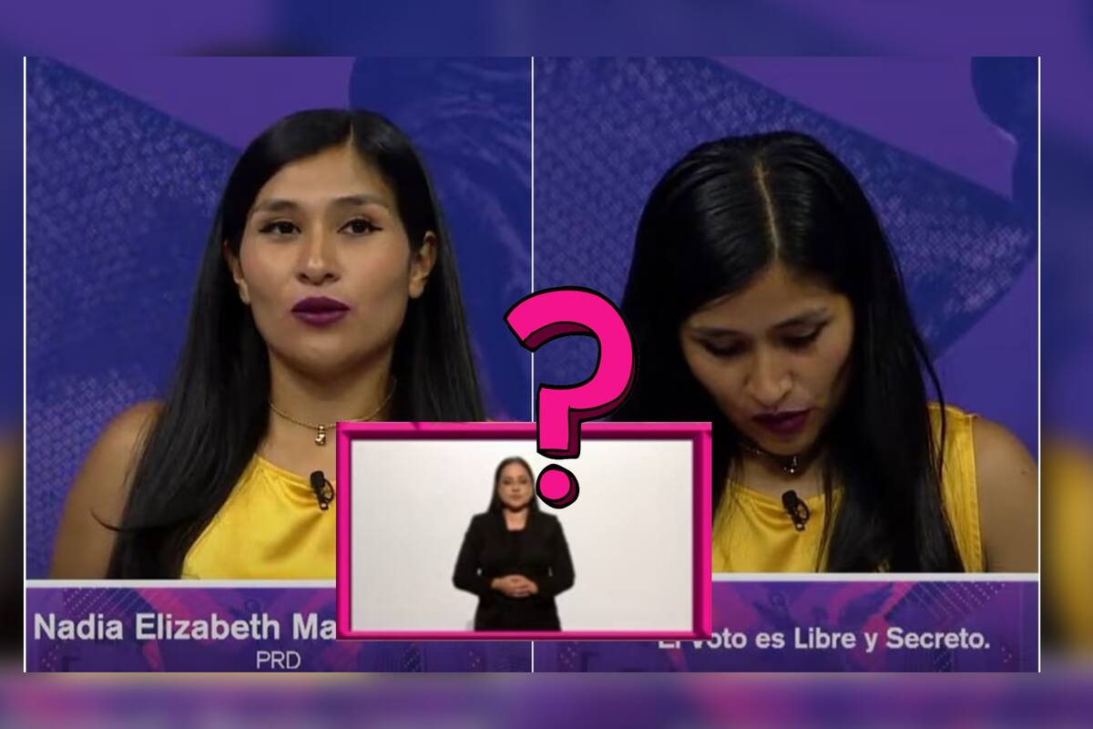 Candidata del PRD queda muda en debate y la tunden en redes