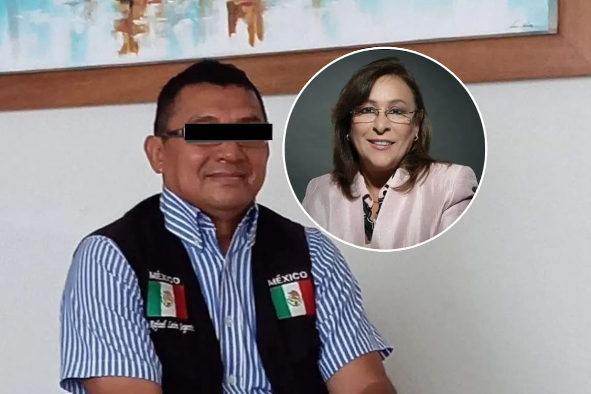 Periodista Lafita León es acusado de terrorismo en Veracruz por un video con una abogada y la gobernadora Rocío Nahle negó que su detención atente contra la libertad de expresión