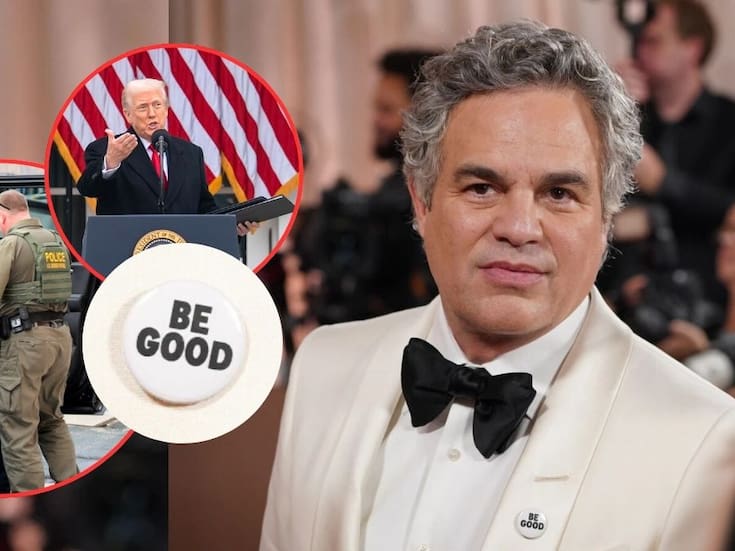“Es un delincuente condenado, un violador condenado”: Mark Ruffalo arremete contra Donald Trump en los Globos de Oro 2026, critica la intervención en Venezuela y respalda los pines “Be Good” e “ICE OUT” para denunciar violencia y políticas migratorias