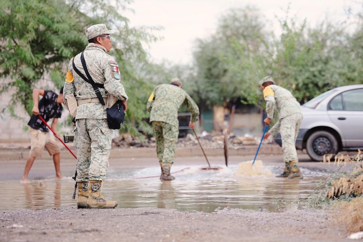 Lluvias provocan encharcamientos y cierres viales en Mexicali y Valle Imperial