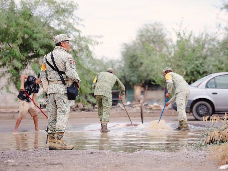 Lluvias provocan encharcamientos y cierres viales en Mexicali y Valle Imperial