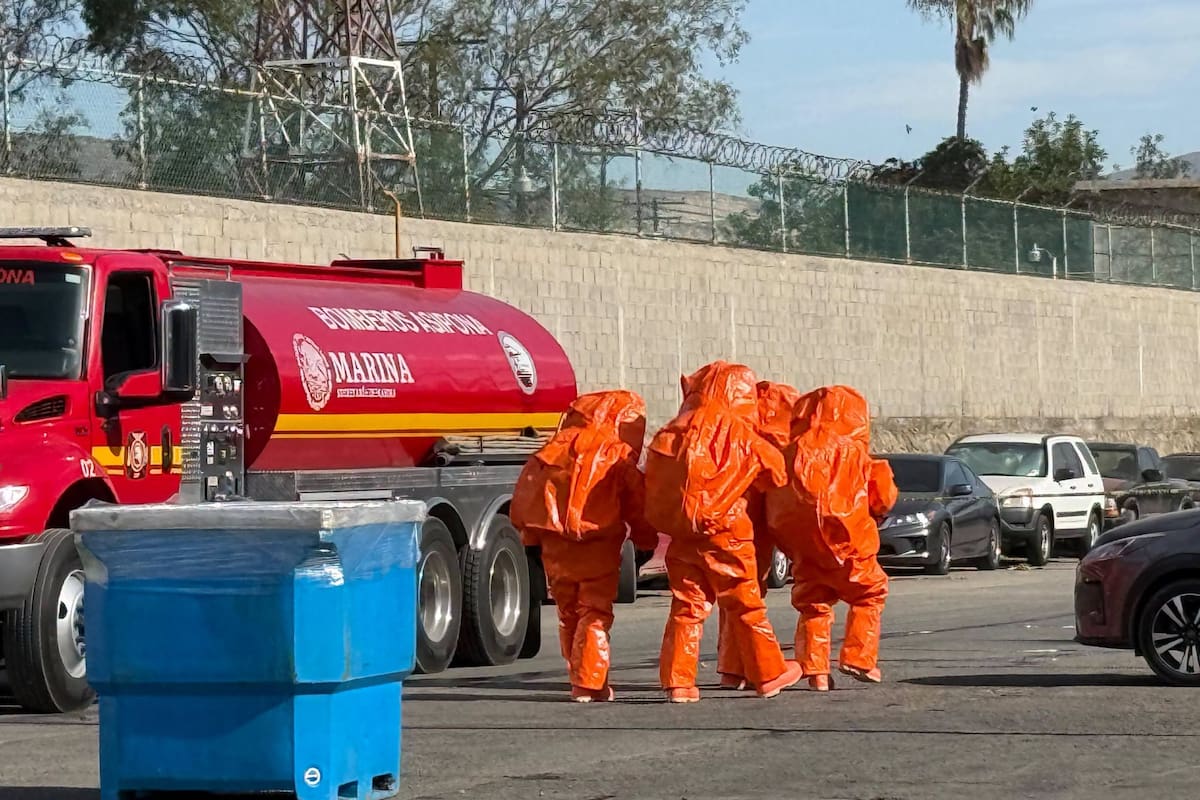 Evacúan a 94 personas por fuga de amoniaco en El Sauzal