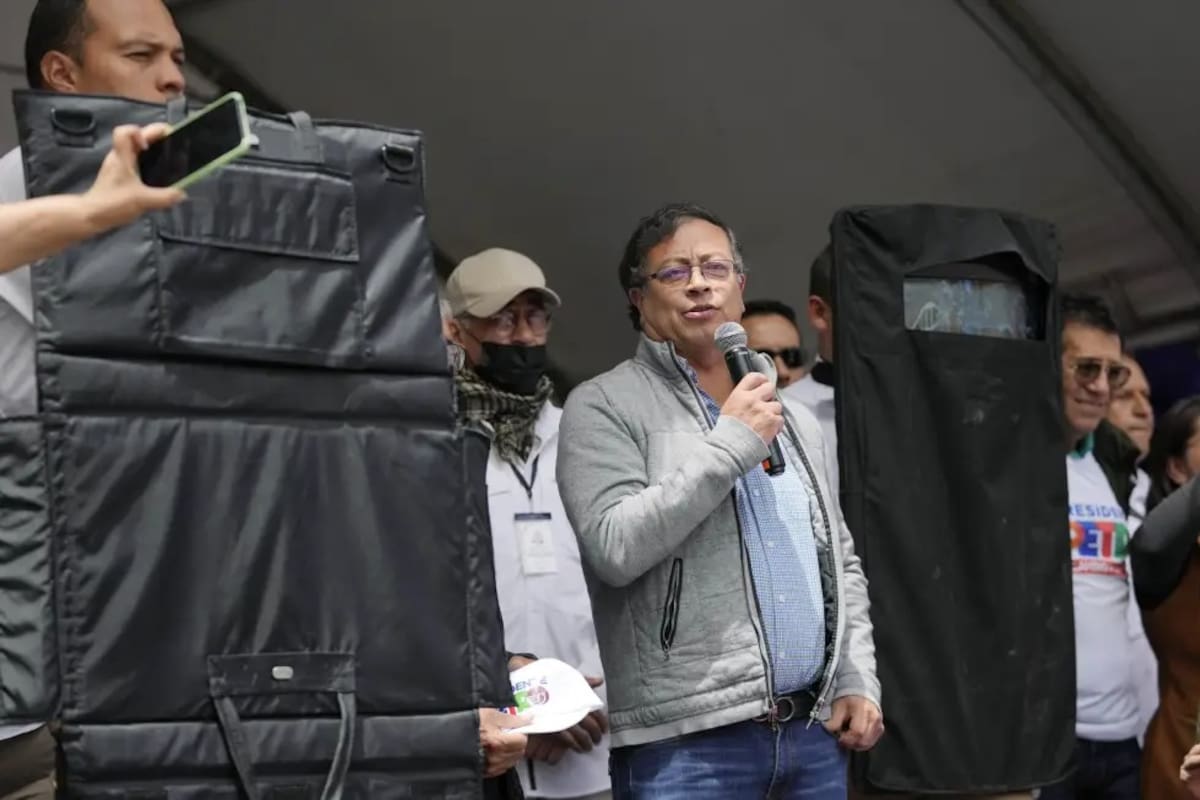 Fotografía de archivo del presidente de Colombia, Gustavo Petro. | Crédito: AP