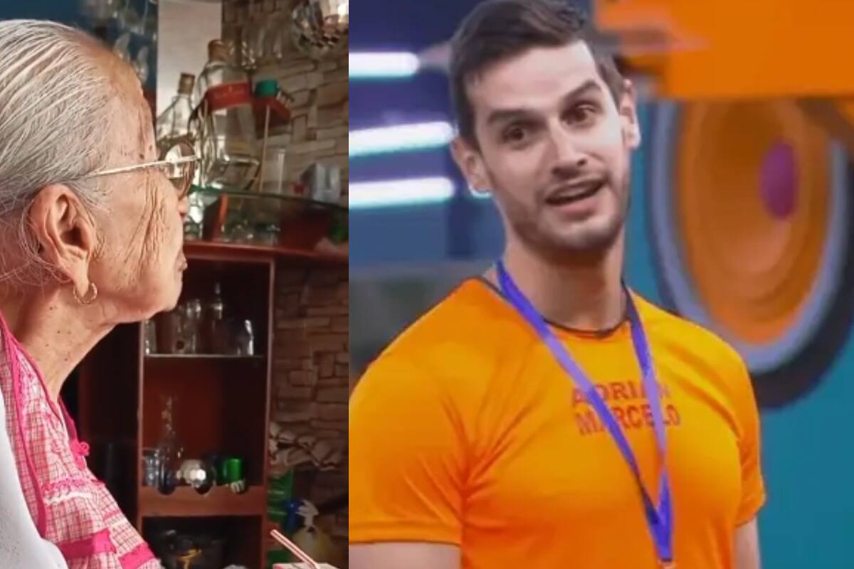 Abuelita defiende a Adrián Marcelo y se hace viral