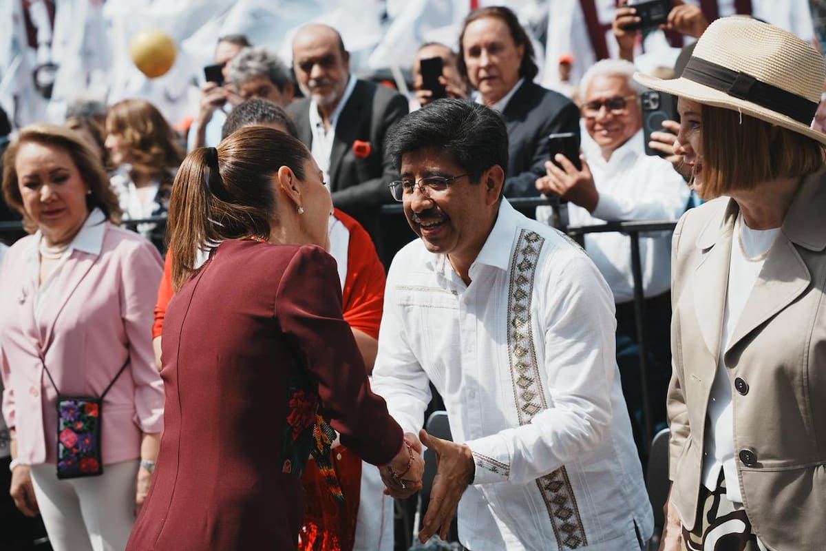 Este fue el mensaje del presidente del SCJN a Sheinbaum luego de cumplir un año al frente del gobierno de México