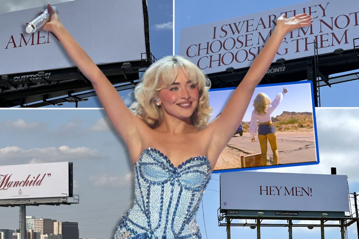 ¿Nueva canción o próximo álbum? Sabrina Carpenter deja pistas ocultas en misteriosos anuncios espectaculares