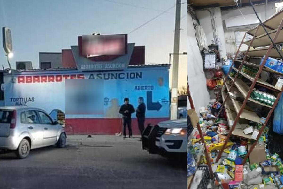 Choca contra tienda de autoservicio en Parajes de Puebla