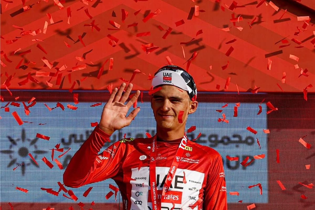 Isaac del Toro conquista Jebel Hafeet y se coloca líder del UAE Tour 2026