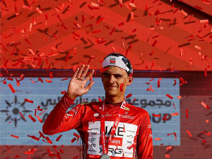 Isaac del Toro conquista Jebel Hafeet y se coloca líder del UAE Tour 2026