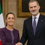 Sheinbaum recibe al rey Felipe VI de España en Palacio Nacional, su primera visita oficial en 7 años