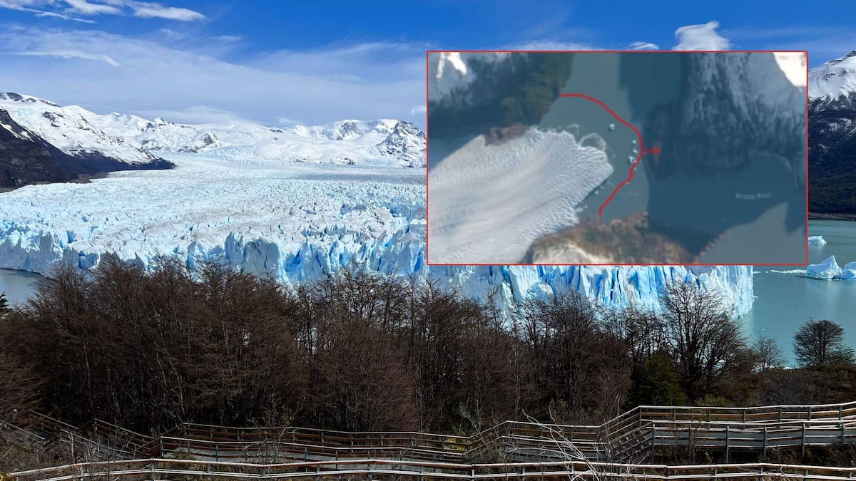 Glaciar Perito Moreno en Argentina muestra retroceso tras décadas de estabilidad, aumentando la preocupación en cuanto al calentamiento global: Imagen satelital revela cómo cambió su frente de hielo en 10 años