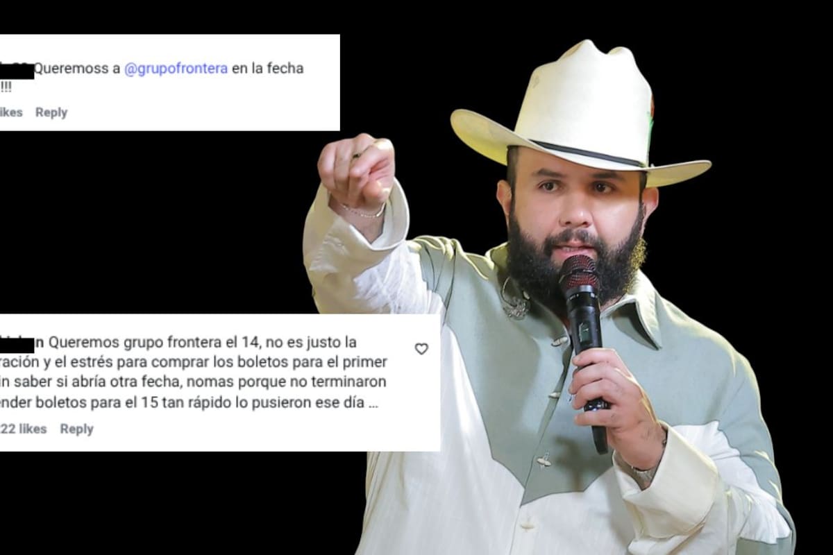 Fans presionan a Carín León para que Grupo Frontera toque también el primer día de La Cura Fest