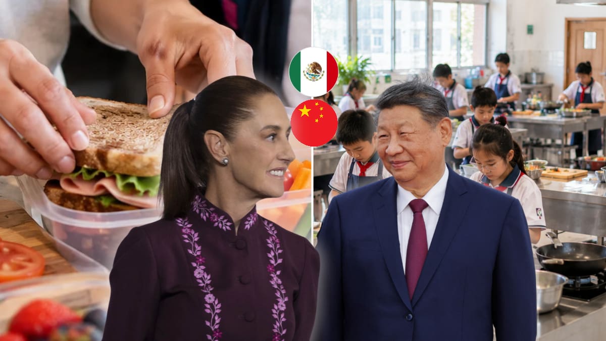 Mientras en México es común que madres y padres preparen desde casa el lunch de sus hijos, en algunas escuelas de China los alumnos llevan ingredientes y aprenden a preparar alimentos como parte de su formación en educación laboral