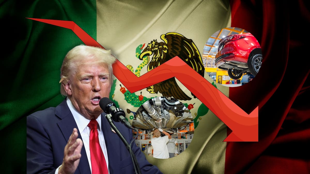 Aranceles de Trump a México provocan caída histórica de 14% en exportaciones automotrices durante octubre