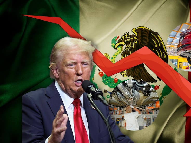 Aranceles de Trump a México provocan caída histórica de 14% en exportaciones automotrices durante octubre