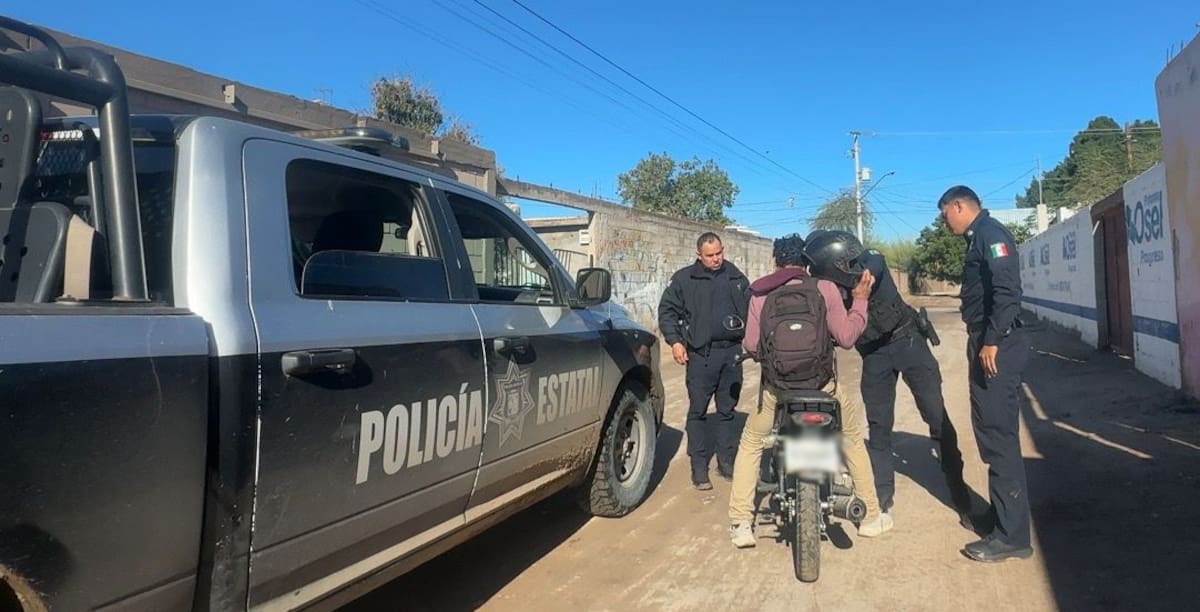 Operativos de seguridad en el norte de Hermosillo. Foto: Archivo GH