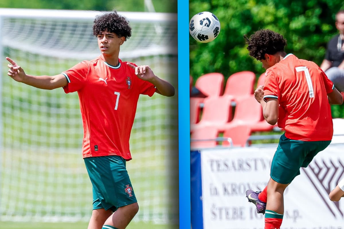 El hijo de Cristiano Ronaldo debuta con la selección de Portugal Sub-15