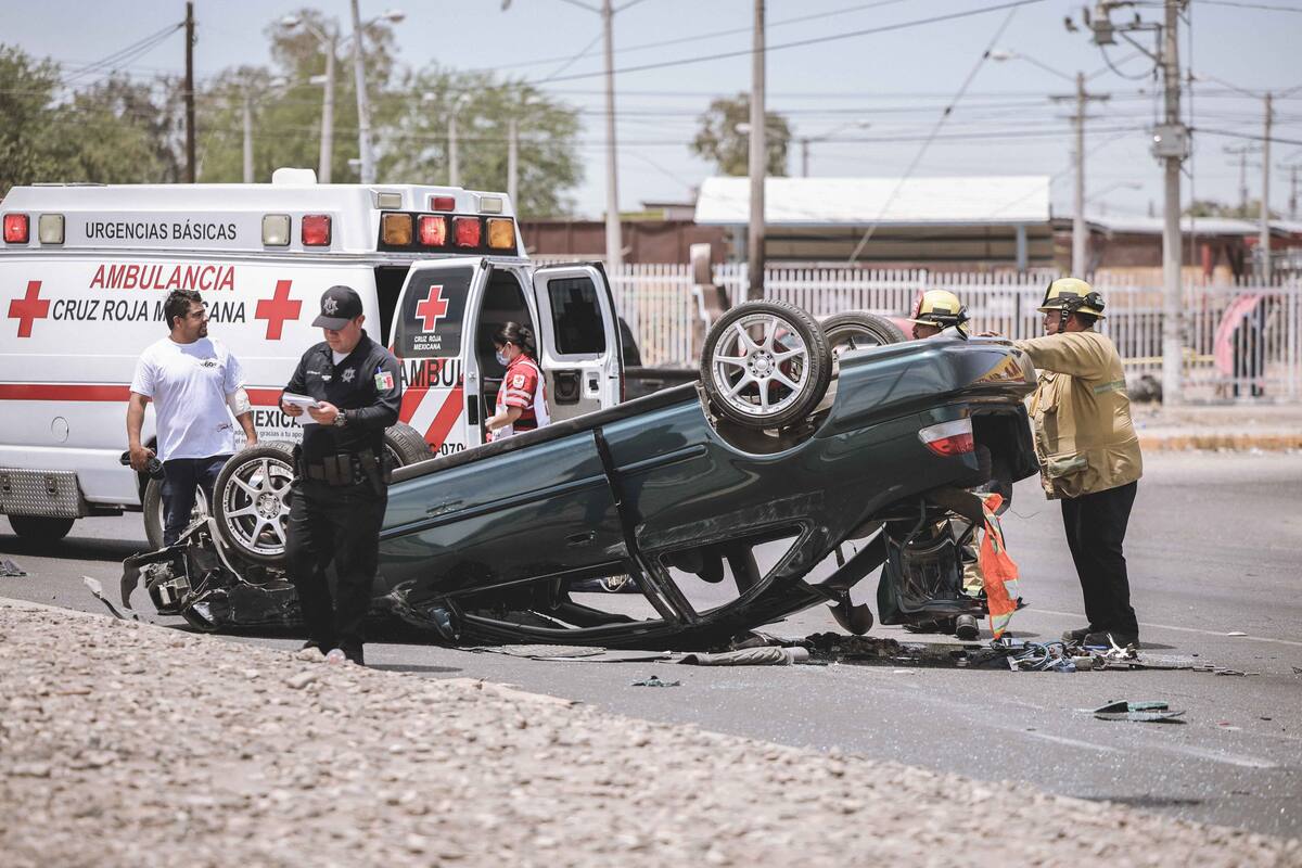 Aumentan hechos de tránsito este año en Mexicali