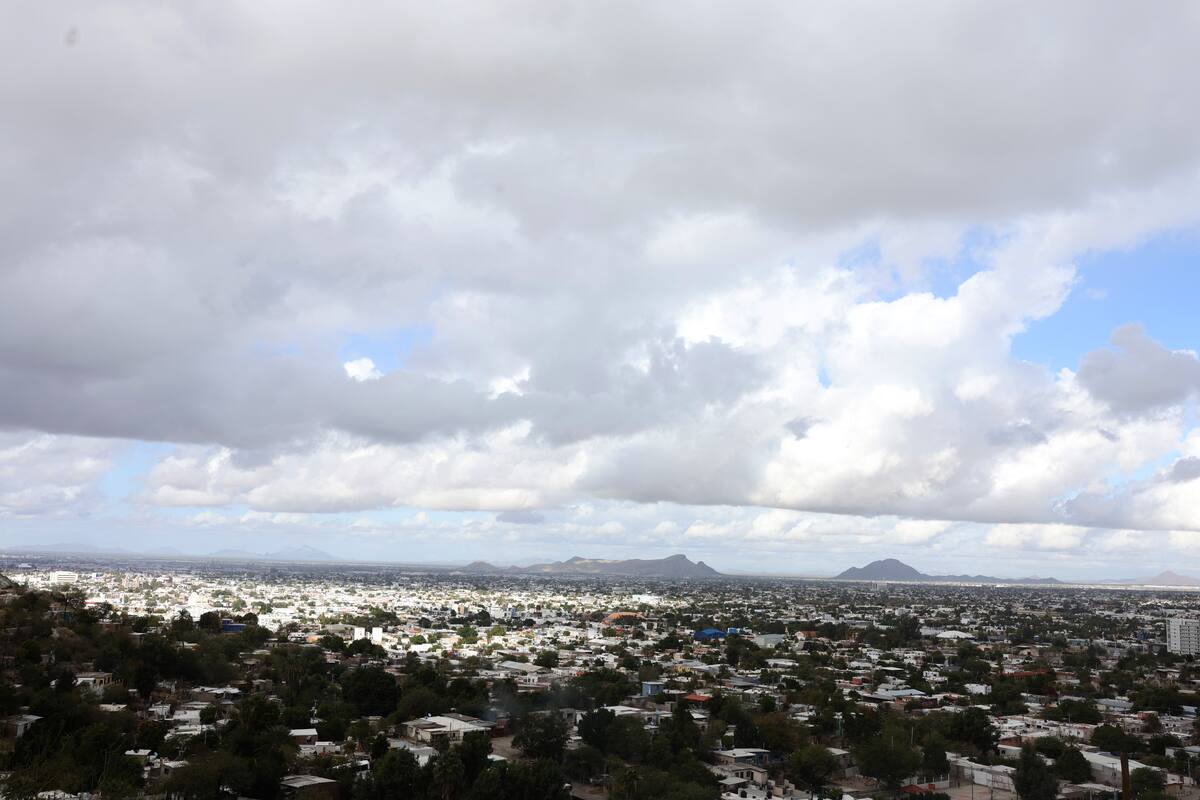 Seguirán los cielos nublados en Sonora, ¿lloverá esta semana?