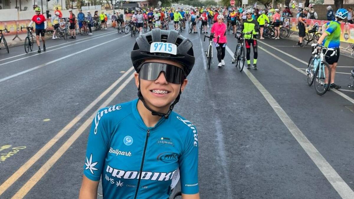 A sus 12 años de edad, Luna Critzel sueña con convertirse en un referente del ciclismo femenil.