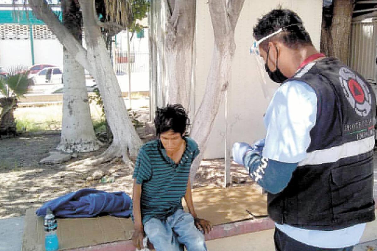 Covid-19 no detiene el paso de migrantes por Empalme: PC