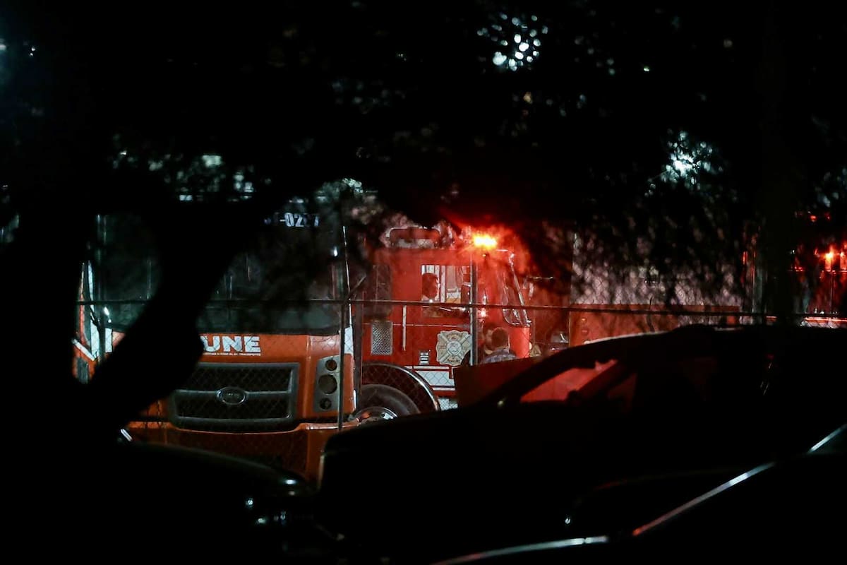 El incidente ocurrió alrededor de las 21:55 horas en bulevar Lázaro Cárdenas y calle República de Panamá. Foto: Redacción GH