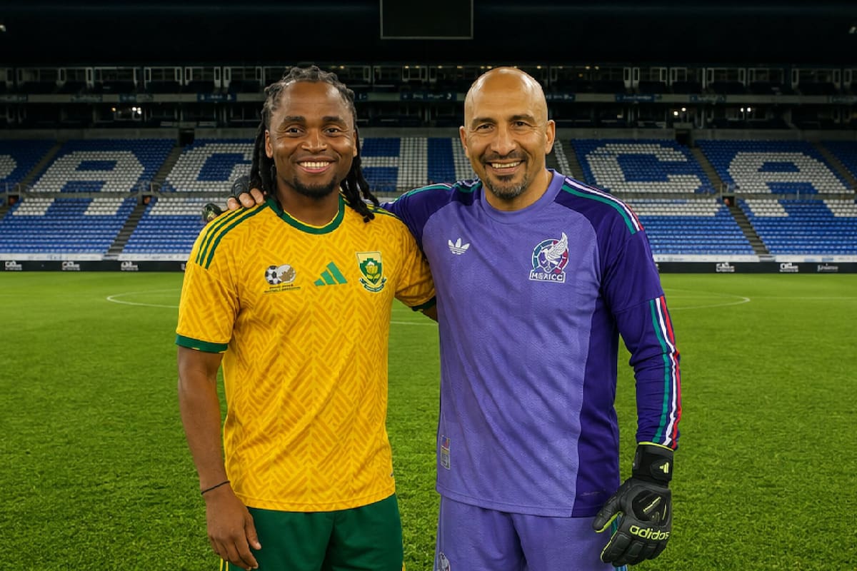 Histórico duelo de leyendas entre México y Sudáfrica encenderá el Estadio Hidalgo previo al Mundial con ENTRADA GRATIS