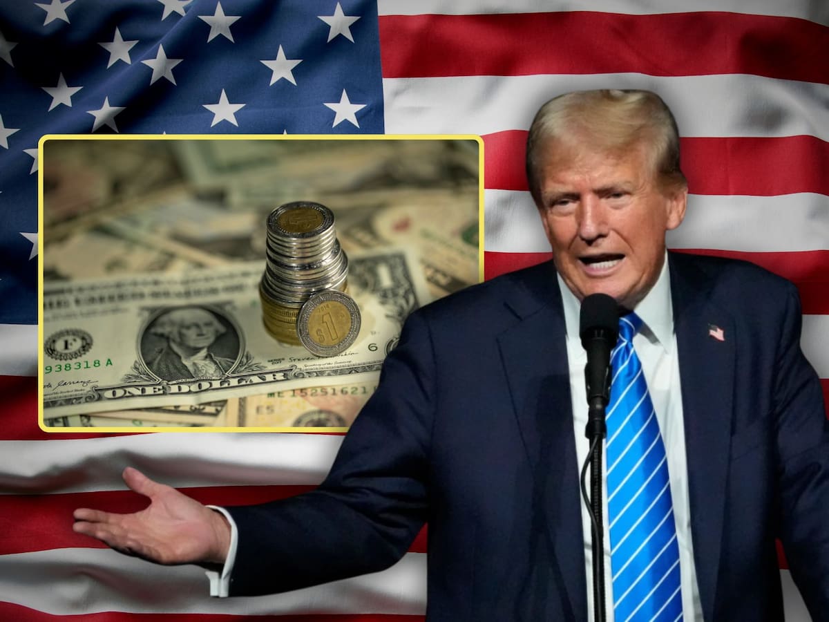 Dólar vs Peso mexicano: ¿En cuánto cotiza el tipo de cambio hoy? | Crédito: AP/Canva