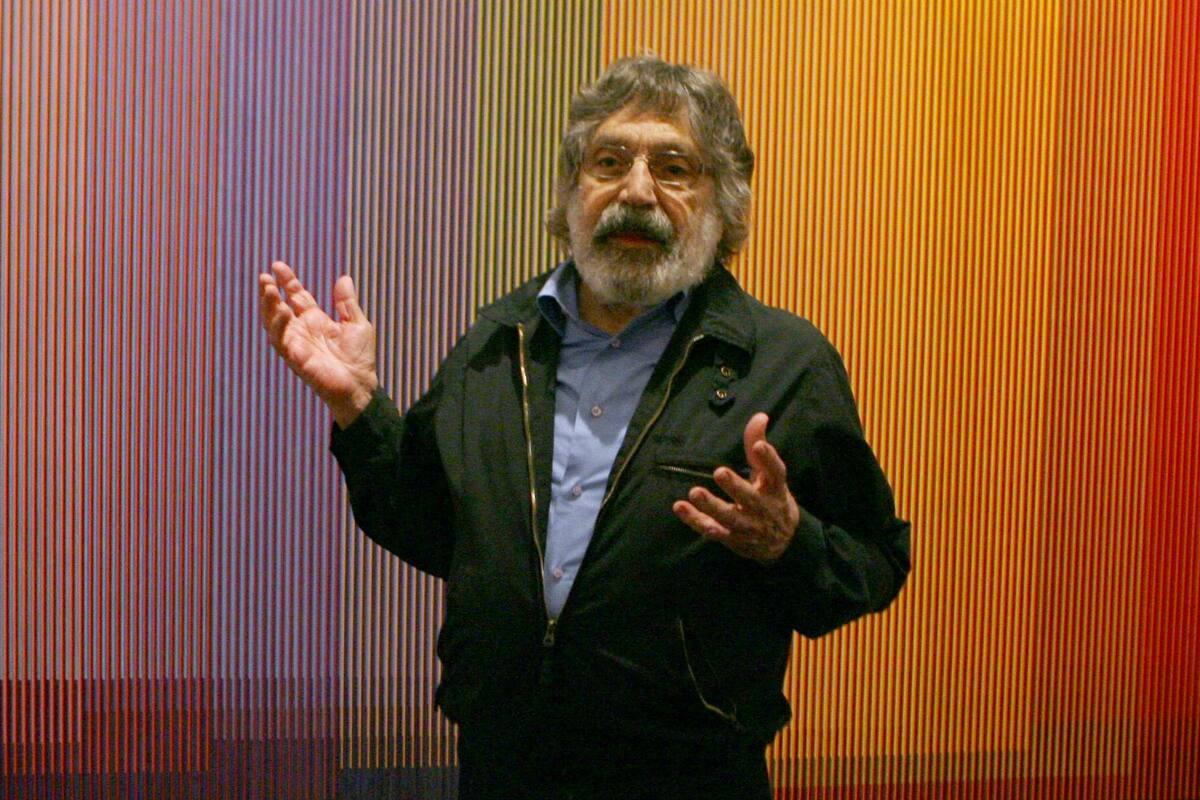 Muere Cruz-Diez, maestro vanguardista del arte cinético