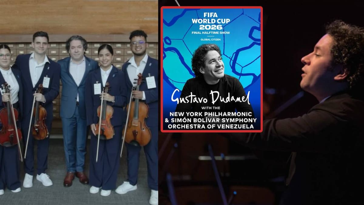 Gustavo Dudamel dirigirá homenaje a Venezuela en la final del Mundial 2026 con músicos de Nueva York y la Sinfónica Simón Bolívar