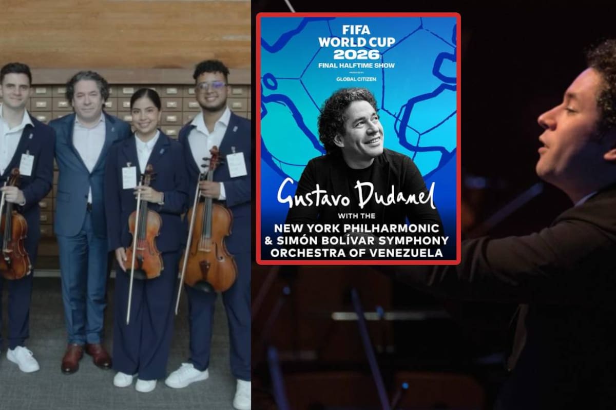 Gustavo Dudamel dirigirá homenaje a Venezuela en la final del Mundial 2026 con músicos de Nueva York y la Sinfónica Simón Bolívar