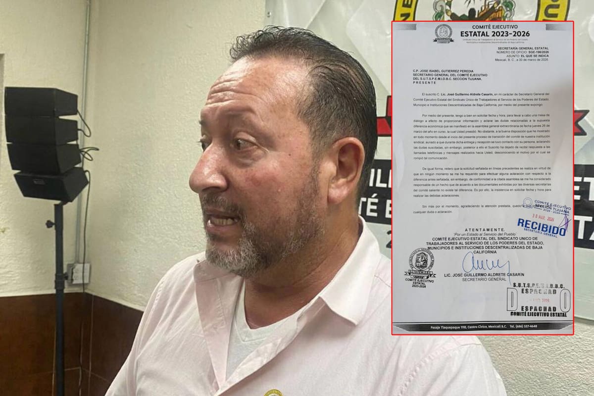 Líder sindical busca aclarar señalamientos sobre su gestión en Baja California