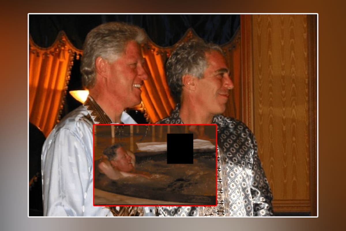 Bill Clinton explicó su foto en un jacuzzi que lo liga a Epstein, aseguró que el sultán de Brunei le pidió meterse y desconoció a la joven que sale a su lado aunque insitió en que era mayor de edad