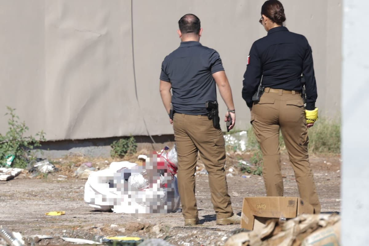 Dejan cuerpo con huellas de violencia en predio baldío