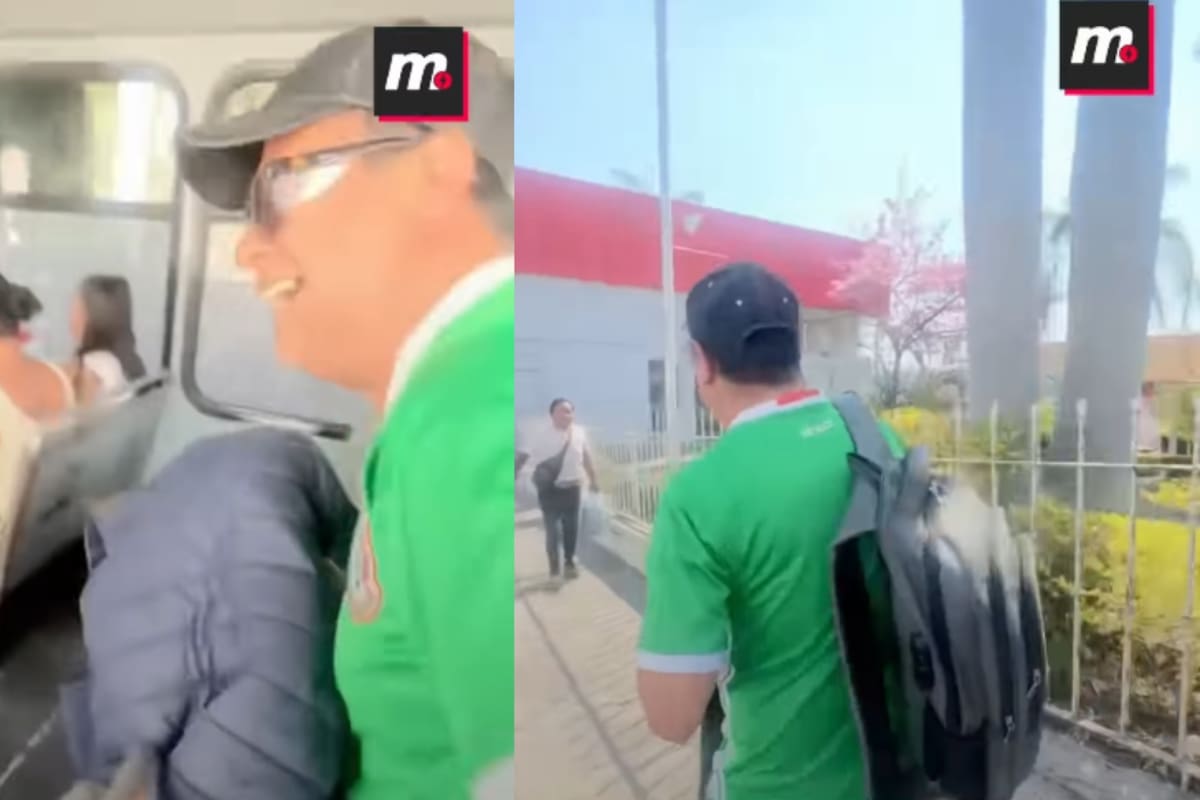 “Tengo como 3 videos; siempre es lo mismo y acosas a las personas” Joven se baja del camión para confrontar a un presunto acosador y el momento se vuelve viral en redes sociales