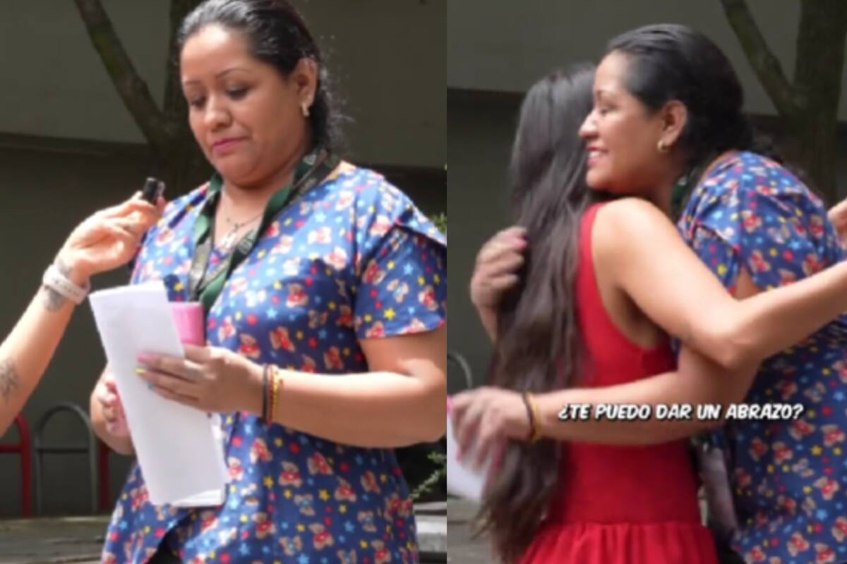 “Párate aquí si estás teniendo un mal día”: influencer se detiene con un cartel en la calle e invita a extraños a desahogarse compartiendo sus experiencias