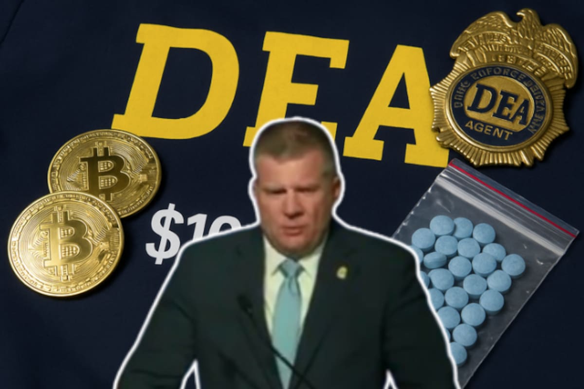 DEA decomisa 10,000,000 de dólares en criptomonedas al Cártel de Sinaloa y alerta sobre metanfetamina en pastillas dirigida a jóvenes
