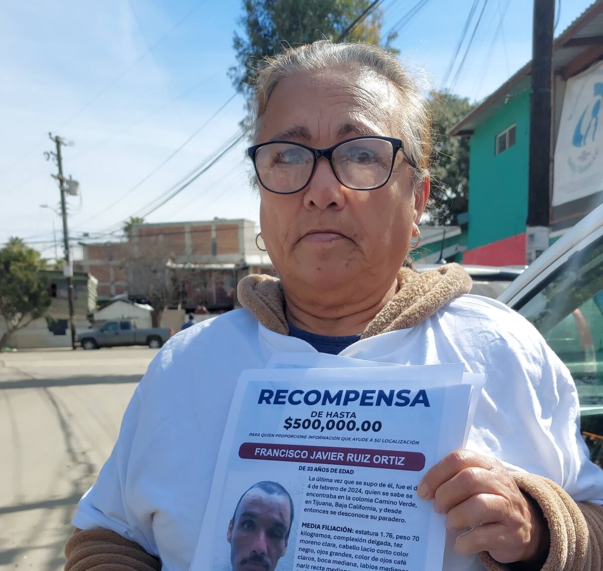 ARCHIVO: Madre busca a su hijo Francisco Javier, desaparecido en Camino Verde. | Crédito: Khennia Reyes