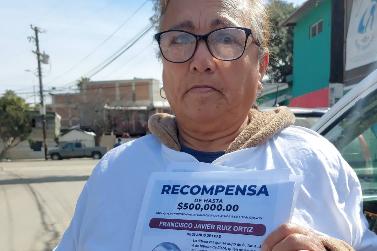 Margarita recorre Tijuana en busca de su hijo