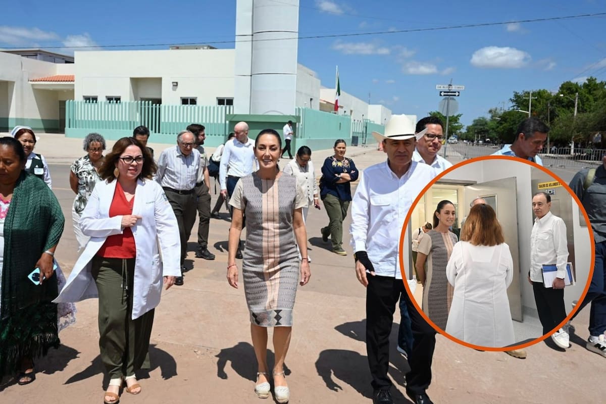 Anuncia Sheinbaum 750 mdp para red de salud pública de Sonora