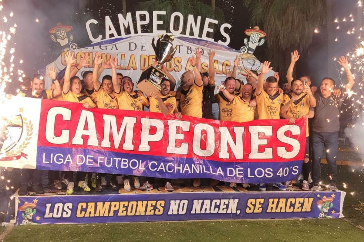 Real Gambeta golea 5-1 a San Pedro y conquista la Copa de la Liga de los 40’s