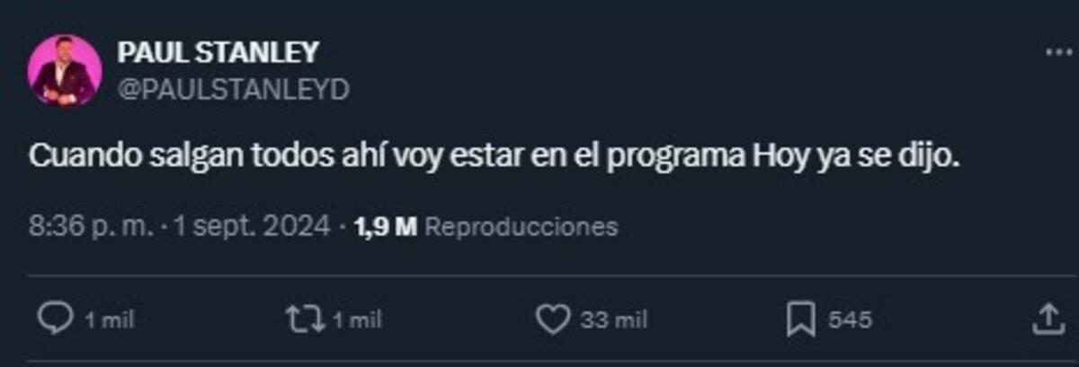 Paul Stanley se pronuncia tras las declaraciones de Adrián Marcelo